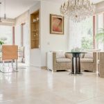 tiled flooring